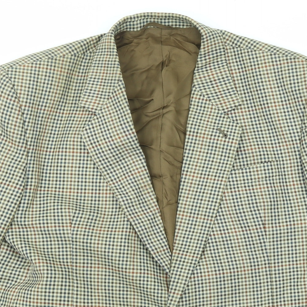 Mens UK Size 46 Skopes Regular Multicoloured Suit Jacket