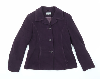 Womens UK Size 10 Marks and Spencer Purple Jacket