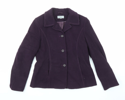 Womens UK Size 10 Marks and Spencer Purple Jacket