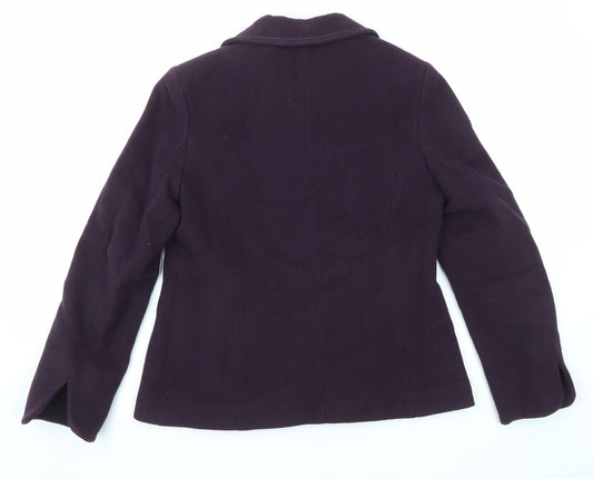 Womens UK Size 10 Marks and Spencer Purple Jacket
