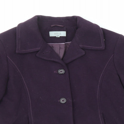 Womens UK Size 10 Marks and Spencer Purple Jacket