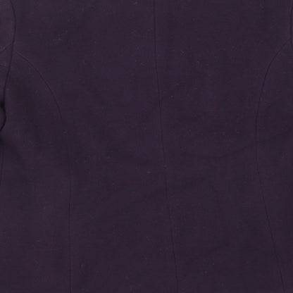 Womens UK Size 10 Marks and Spencer Purple Jacket
