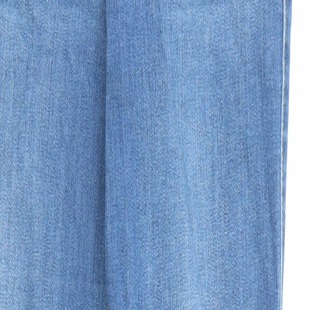 Hollister Womens Blue Cotton Skinny Jeans Size 28 in L28 in Regular Zip