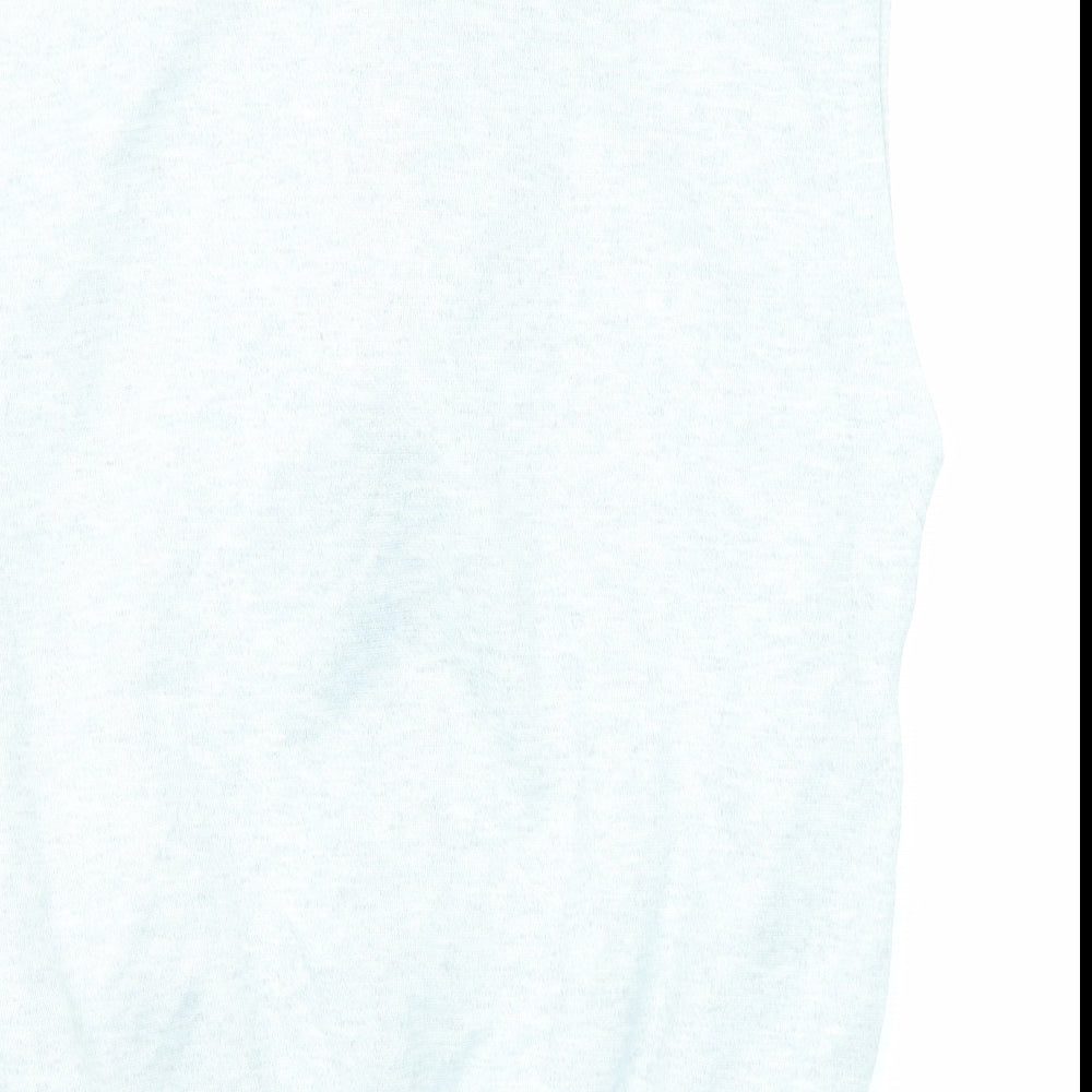 Active Mens Grey Polyester Full Zip Sweatshirt Size M