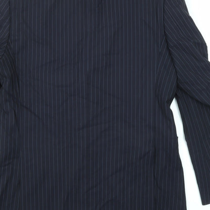 Mens UK Size 42 Marks and Spencer Regular Blue Suit Jacket
