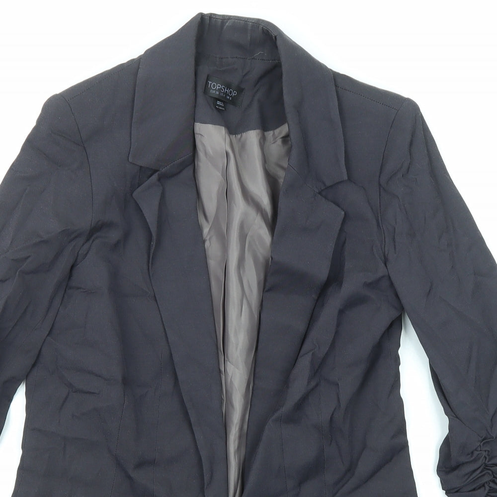 Womens UK Size 8 Topshop Black Jacket