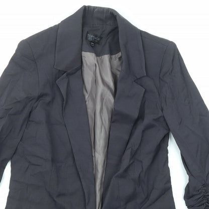 Womens UK Size 8 Topshop Black Jacket