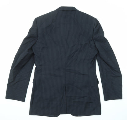Mens UK Size 38 Burton Regular Blue Suit Jacket