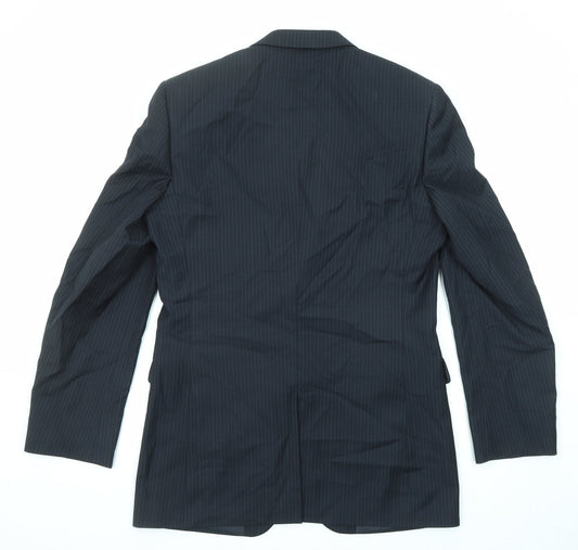 Mens UK Size 38 Burton Regular Blue Suit Jacket