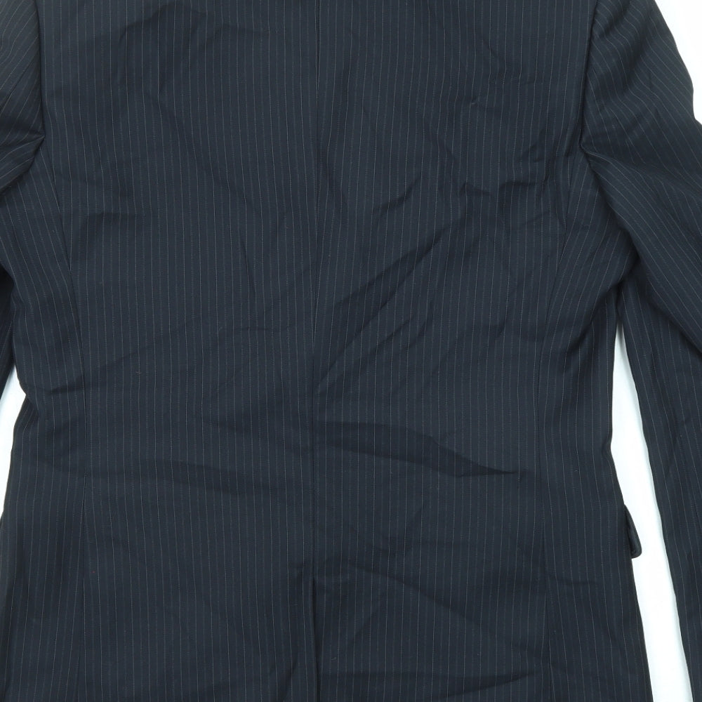 Mens UK Size 38 Burton Regular Blue Suit Jacket