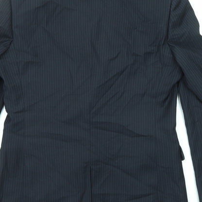 Mens UK Size 38 Burton Regular Blue Suit Jacket