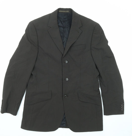 Mens UK Size 38 NEXT Regular Brown Suit Jacket