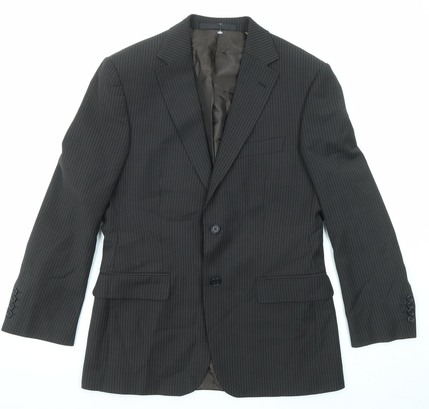 Mens UK Size 38 Marks and Spencer Regular Brown Suit Jacket
