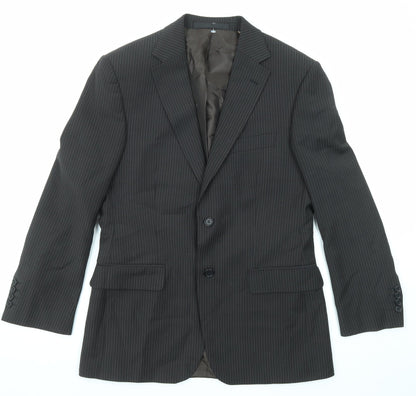 Mens UK Size 38 Marks and Spencer Regular Brown Suit Jacket