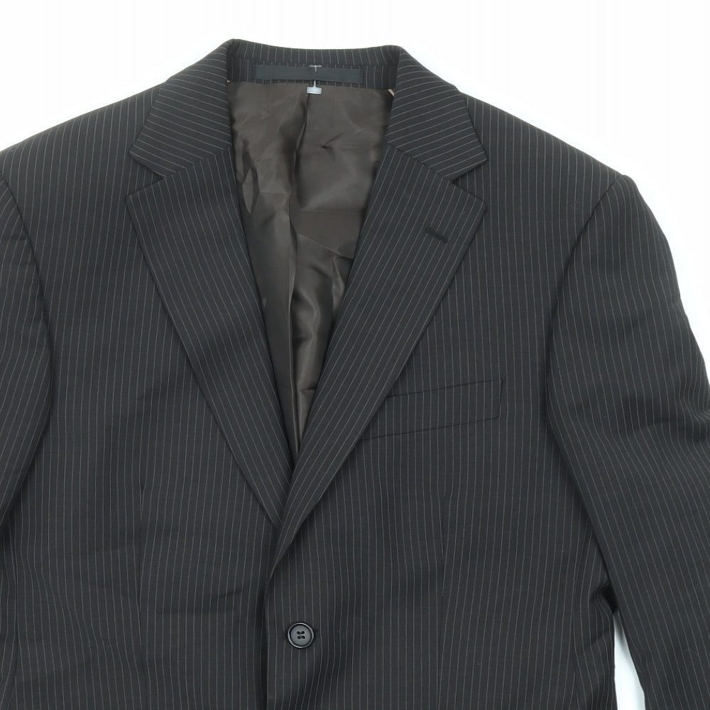 Mens UK Size 38 Marks and Spencer Regular Brown Suit Jacket