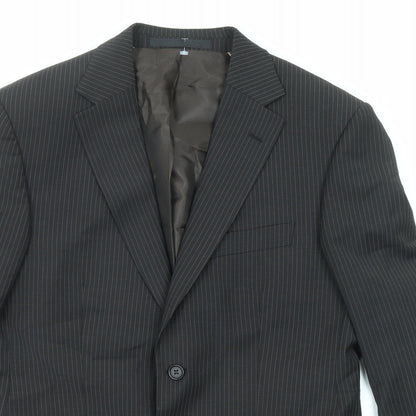 Mens UK Size 38 Marks and Spencer Regular Brown Suit Jacket