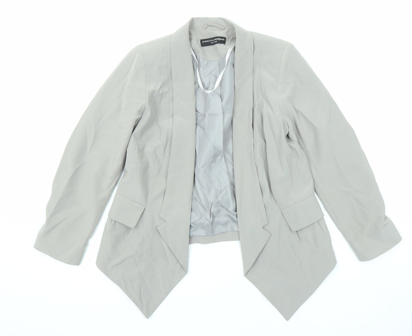 Womens UK Size 8 Dorothy Perkins Grey Jacket