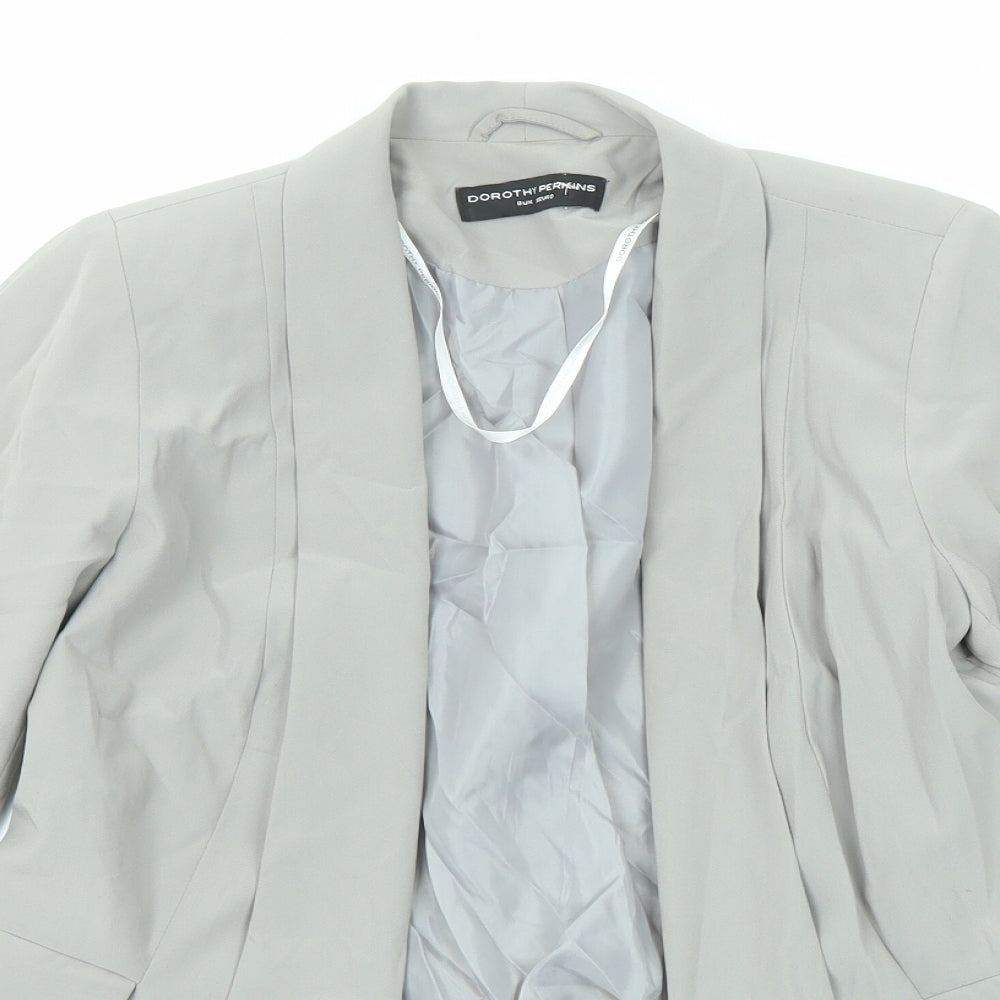 Womens UK Size 8 Dorothy Perkins Grey Jacket