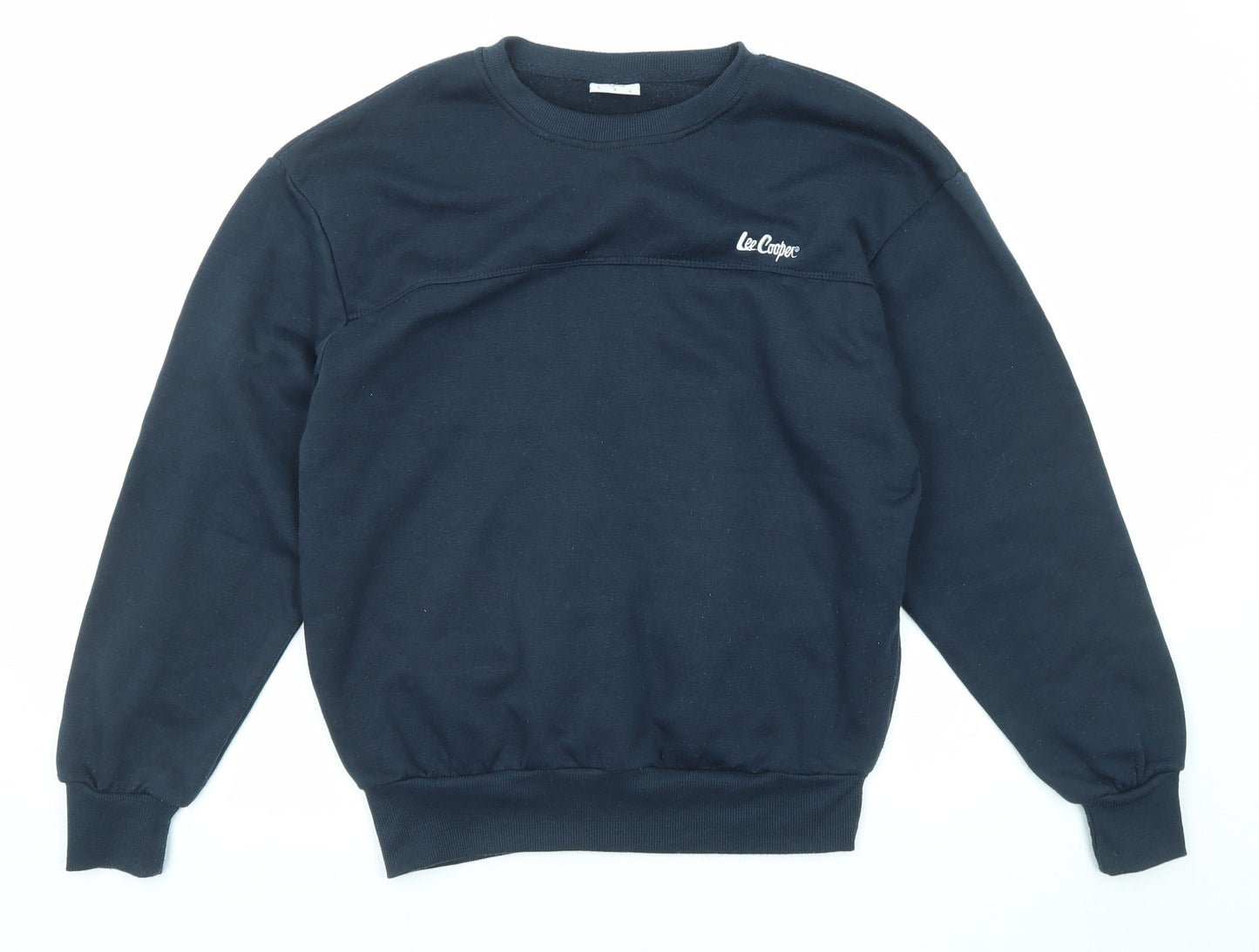 Mens UK Size S Lee Cooper Blue Pullover Sweatshirt