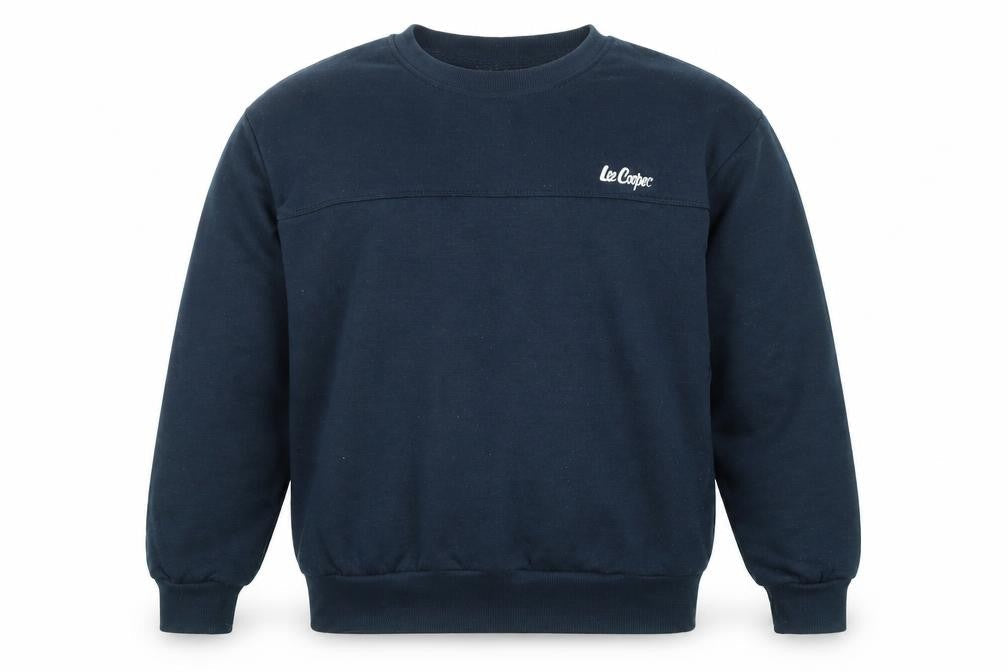 Mens UK Size S Lee Cooper Blue Pullover Sweatshirt