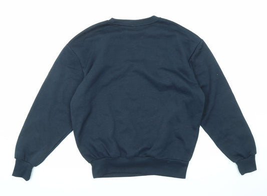 Mens UK Size S Lee Cooper Blue Pullover Sweatshirt