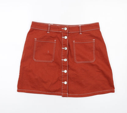 Womens UK Size 12 Denim & Co. A-Line Denim Skirt