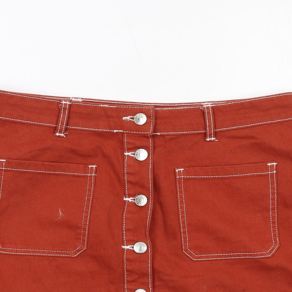 Womens UK Size 12 Denim & Co. A-Line Denim Skirt
