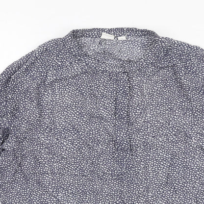 Womens UK Size S Gap Blue Basic Blouse