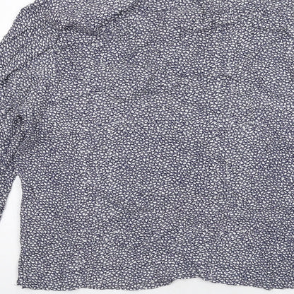 Womens UK Size S Gap Blue Basic Blouse