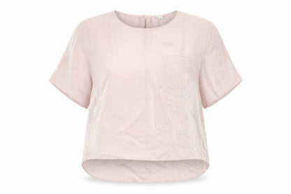 Womens UK Size 16 River Island Pink Basic Blouse