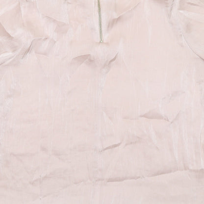 Womens UK Size 16 River Island Pink Basic Blouse