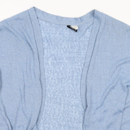 Womens UK Size M H&M Blue Cardigan Jumper