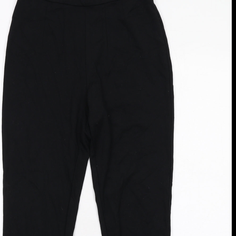 Womens UK Size 10 Marks and Spencer  Carrot Black Leggings