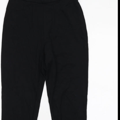 Womens UK Size 10 Marks and Spencer  Carrot Black Leggings