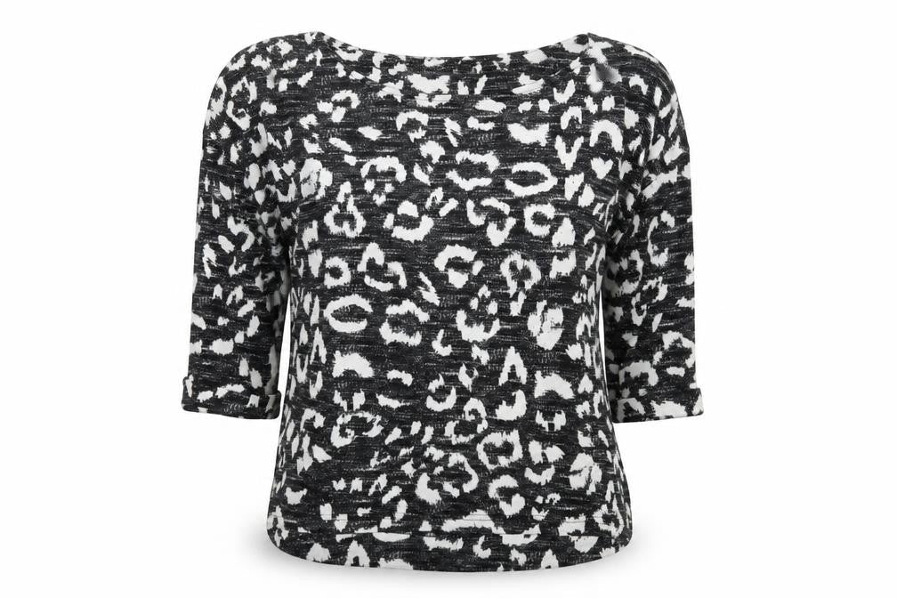 Womens UK Size 8 Marks and Spencer Black Basic T-Shirt