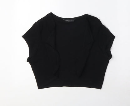 Womens UK Size 14 Dorothy Perkins Black Cardigan Jumper