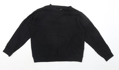 Womens UK Size 8 ASOS Black Pullover Sweatshirt