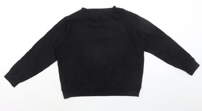 Womens UK Size 8 ASOS Black Pullover Sweatshirt