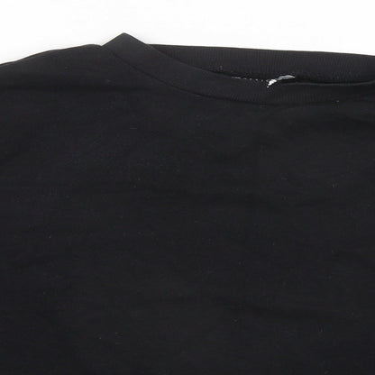 Womens UK Size 8 ASOS Black Pullover Sweatshirt