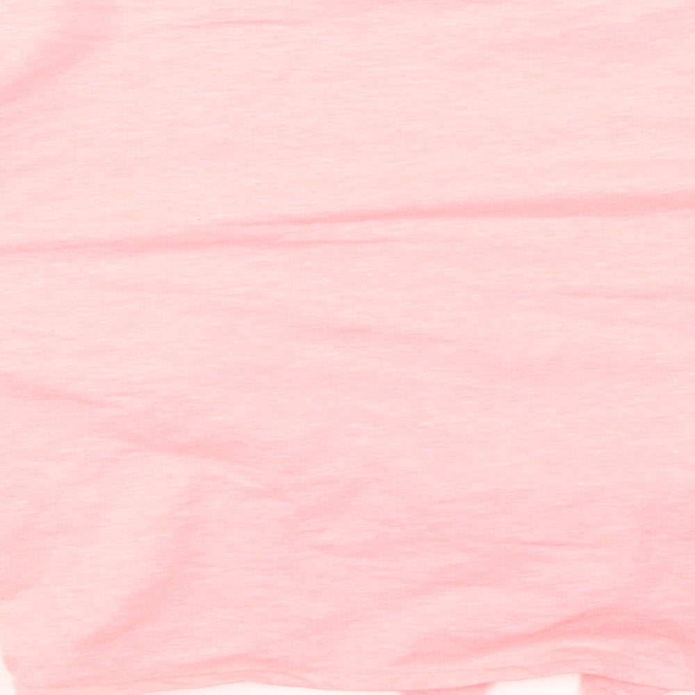 H&M Girls Pink Cotton Pullover Sweatshirt Size 12-13 Years Pullover - Knot Front