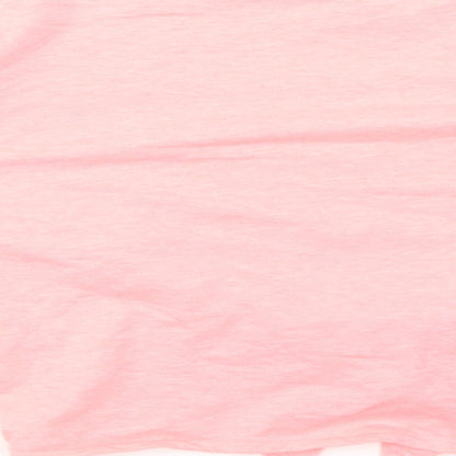 H&M Girls Pink Cotton Pullover Sweatshirt Size 12-13 Years Pullover - Knot Front