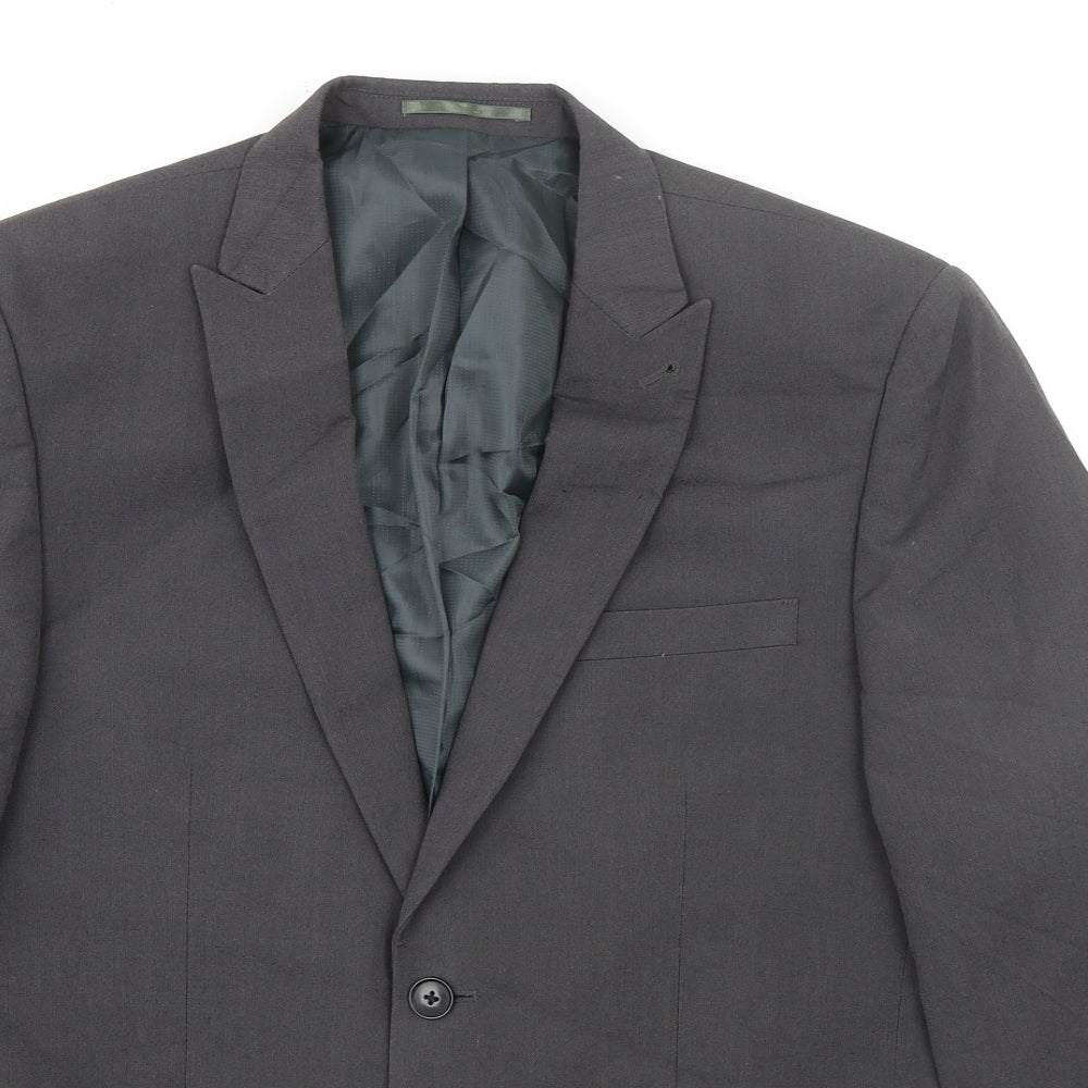 Mens UK Size 40 NEXT Regular Grey Suit Jacket