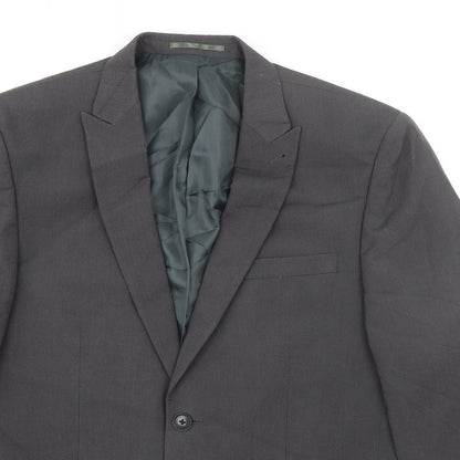 Mens UK Size 40 NEXT Regular Grey Suit Jacket