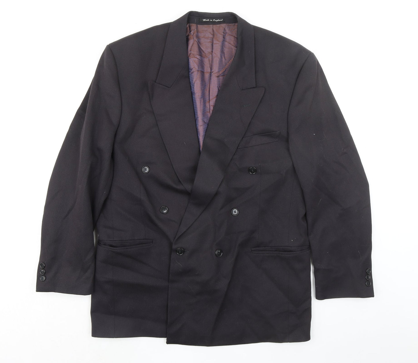 Mens UK Size 44 Corman Regular Black Suit Jacket