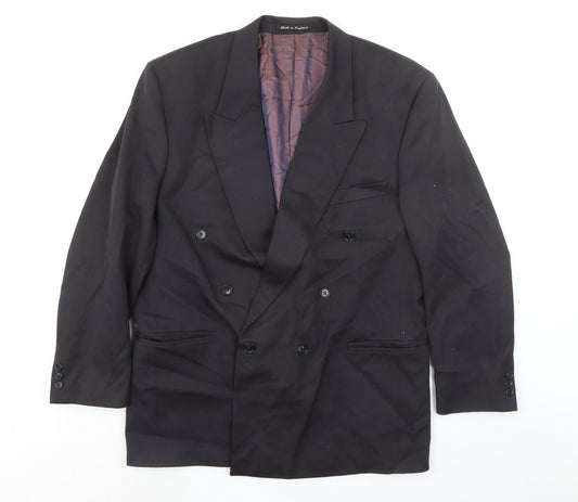Mens UK Size 44 Corman Regular Black Suit Jacket