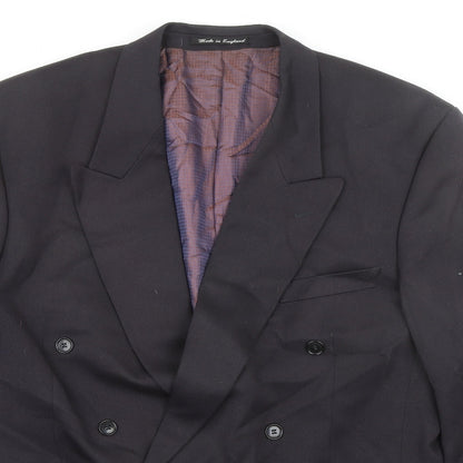 Mens UK Size 44 Corman Regular Black Suit Jacket