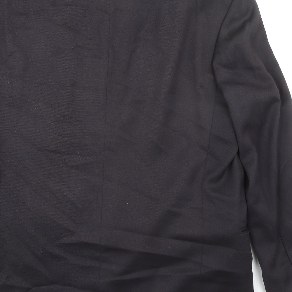 Mens UK Size 44 Corman Regular Black Suit Jacket