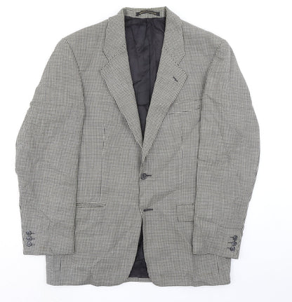 Mens UK Size 40 St Michael Big & Tall Black Suit Jacket