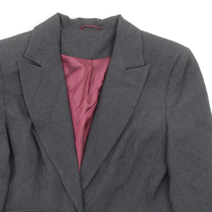 Womens UK Size 12 New Look Grey Jacket