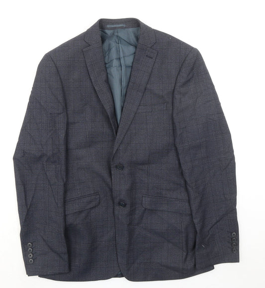 Mens UK Size 38 Onesixfive Regular Grey Suit Jacket